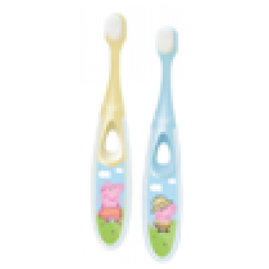 PEPPA PIG 極密超軟毛幼兒牙刷 -２支裝